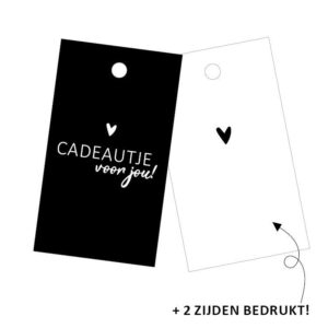 Cadeaulabel -cadeautje voor jou