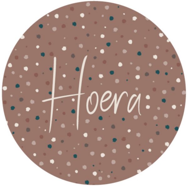 Sticker Hoera
