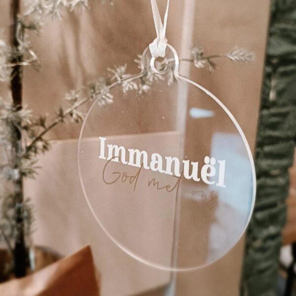 hanger Immanuel plexiglas