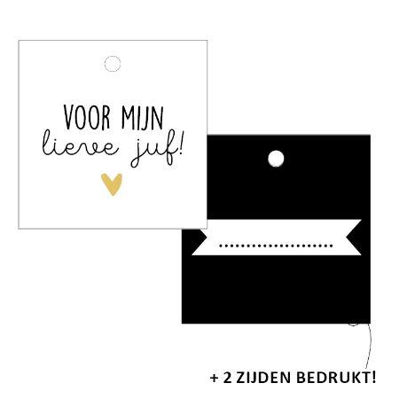 cadeaulabel lieve juf