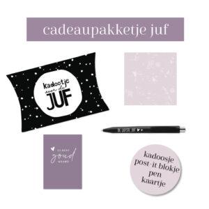 cadeaupakketje juf