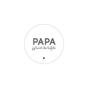 onderzetter liefste papa