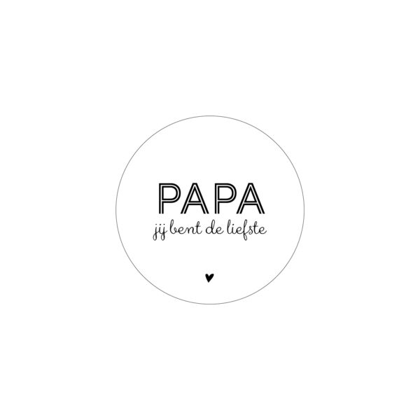 onderzetter liefste papa