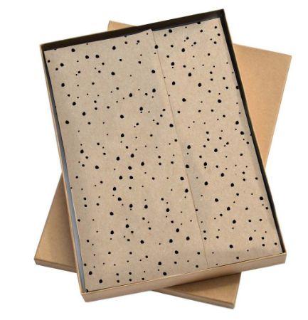 schrijven interval passagier Vloeipapier kraft confetti | 35x50cm | 5 stuks - Studio Stien